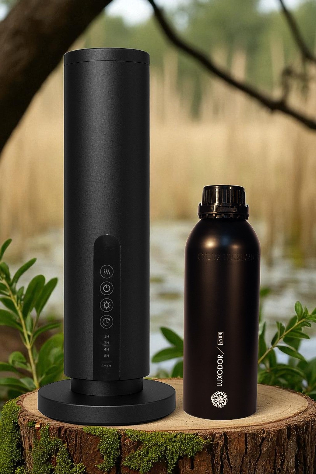 Aroma Tower Diffuser - Black