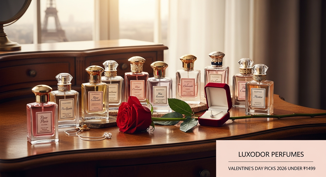 Top 10 Valentine's Day Picks 2026 Under ₹1499 (Luxodor Perfumes)